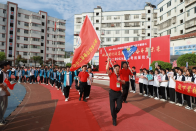 竹山二中：为梦想出征  给青春壮行