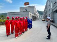 县住建局开展工业用户燃气泄漏应急演练