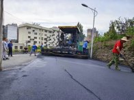 县委党校校园道路翻新工程顺利推进