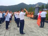 我县举行中国人民抗日战争胜利纪念日活动