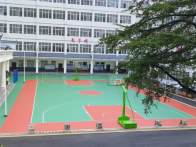 县委党校：篮球场焕新颜 安全再升级