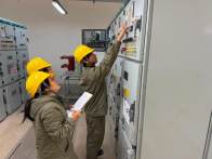 溢水变电站增容改造项目完工