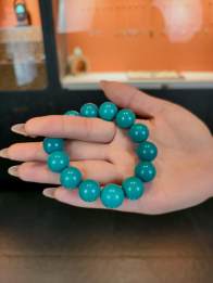 绿松石玉化手串