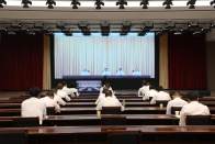 我縣收聽收看三季度全市重大項目建設推進會