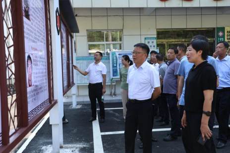 全县基层社会治理示范创建现场会召开