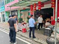 大廟鄉(xiāng)：開展專項(xiàng)整治行動(dòng)  治理占道經(jīng)營(yíng)亂象