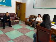 县公共资源交易中心开展三季度包联企业走访服务活动