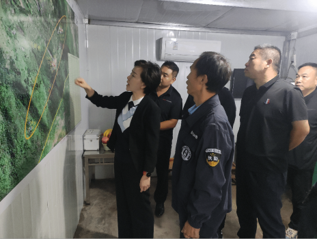 王丽媛到潘口乡调研矿山安全工作