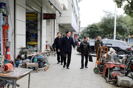 县领导调研城市工作