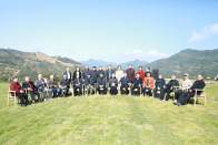 我县组织老干部欢度重阳喜看家乡换新颜