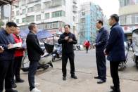 汪正義調研重點民生項目建設管理工作