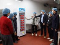 代表履职进食堂  舌尖安全有保障