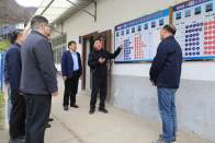 汪正义督导检查安全生产等工作