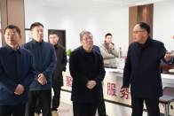 省委社会工作部副部长陆建义来竹调研