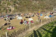 霍河桃花洲成周末打卡新地标