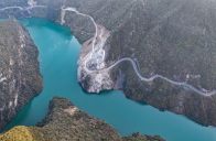 松樹嶺大橋建設(shè)正酣