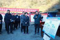 全县绿松石矿山安全监管现场会在秦古镇召开