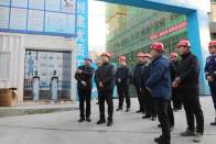 汪正义调研督导安全生产和民生保供等工作