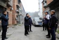 汪正义调研老旧小区改造等工作