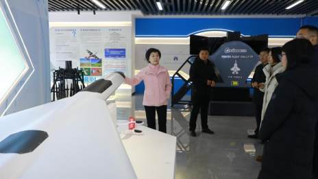 王丽媛到麻家渡调研低空经济  