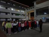 潘口小学开展夜间应急演练筑牢安全防线