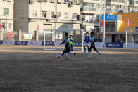 小学组周末足球联赛开赛 第二实验小学首战告捷