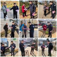 秦古派出所开展乡村振兴暨冬季安全走访宣讲