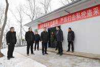 汪正义督导检查矿山安全工作