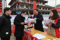 县公共检验检测中心：年货节送便民服务