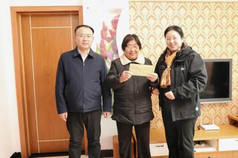 市政协来我县慰问侨企侨属