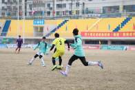 外地球队来竹交流 全民健身氛围浓厚