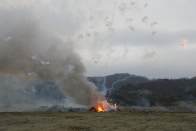 我县集中销毁一批非法烟花爆竹