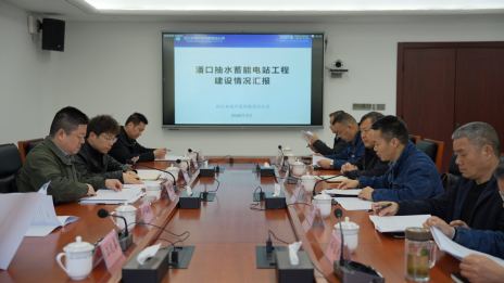 省能源局专家现场指导潘口抽水蓄能电站建设