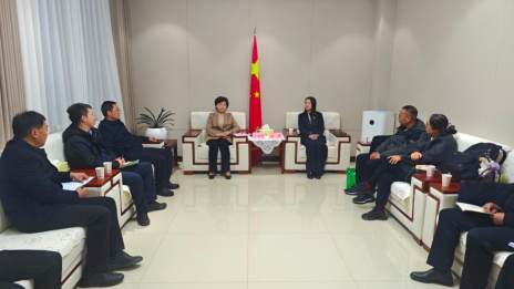 王丽媛与浙茶九宇集团高层共商抹茶产业发展