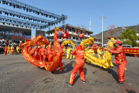 民俗大展演　欢乐过新年