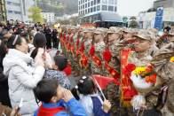 我縣隆重歡送2026年上半年新兵入伍