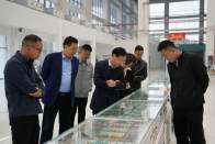 省委宣傳部反違法反違禁處處長任澤付一行來竹調研