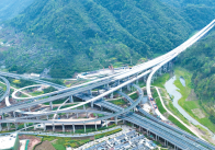 十巫南高速公路溢水枢纽互通主体工程完工