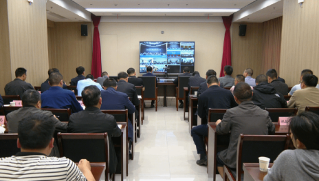 我縣收看全市城建領域安全生產工作視頻會