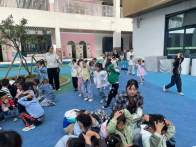 县实验幼儿园开展防震减灾应急演练
