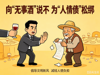 竹山融媒评论丨向“无事酒”说不  为“人情债”松绑