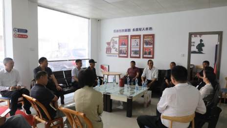 市退役军人事务局调研我县退役军人服务保障工作