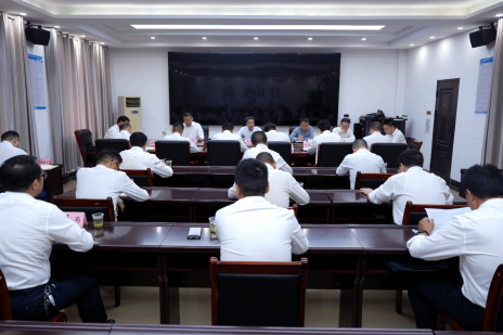 曾祥成主持召开防汛会商研判会