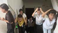 深河乡两道中心小学开展防汛防灾应急避险演练