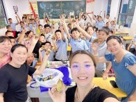 三台九年制学校师生“粽”享幸福