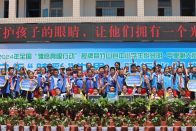 我县首届“千里眼”大赛在县第二实验小学成功举办