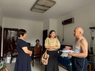 县人才服务中心下沉社区开展志愿服务活动