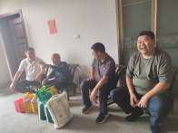 深河乡：深切关爱高龄复员军人