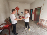 双台乡：暴雨灾后温情慰问  党群连心共渡难关