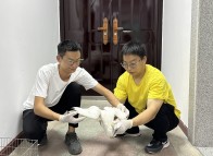 县林业局成功救助“落难”国家二级保护野生动物白鹭